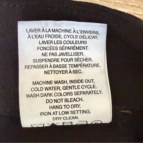 3/$30 - SMART SET - Straight Black Ankle Pants - Picture 6 of 9